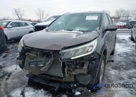 2016 Honda Cr-V Ex-L from USA, damaged, VIN 2HKRM4H75GH663890